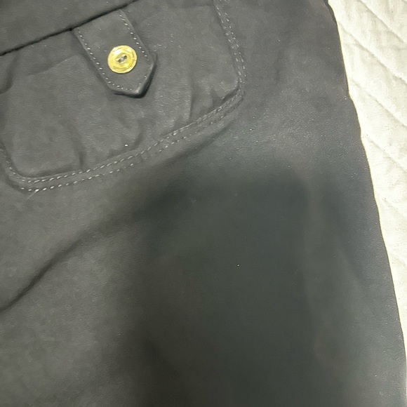 ￼ women’s Capri, black pants, stretch, work, ankle, pockets, - Picture 4 of 4